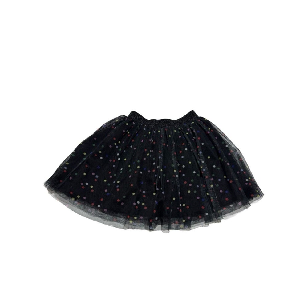 Hanna Andersson Multicolor Polkadot Tulle Tutu Skirt